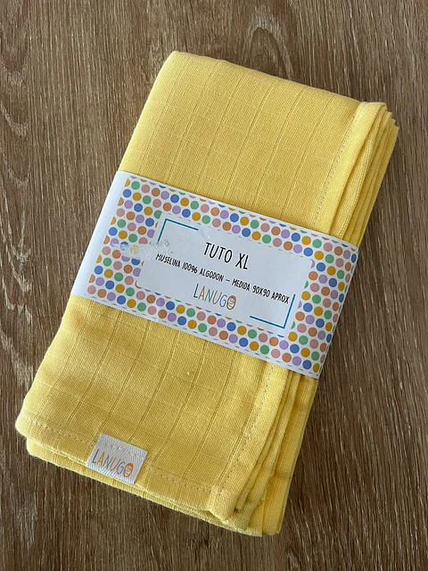 Muselina xl amarillo