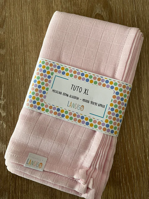 Muselina xl rosado