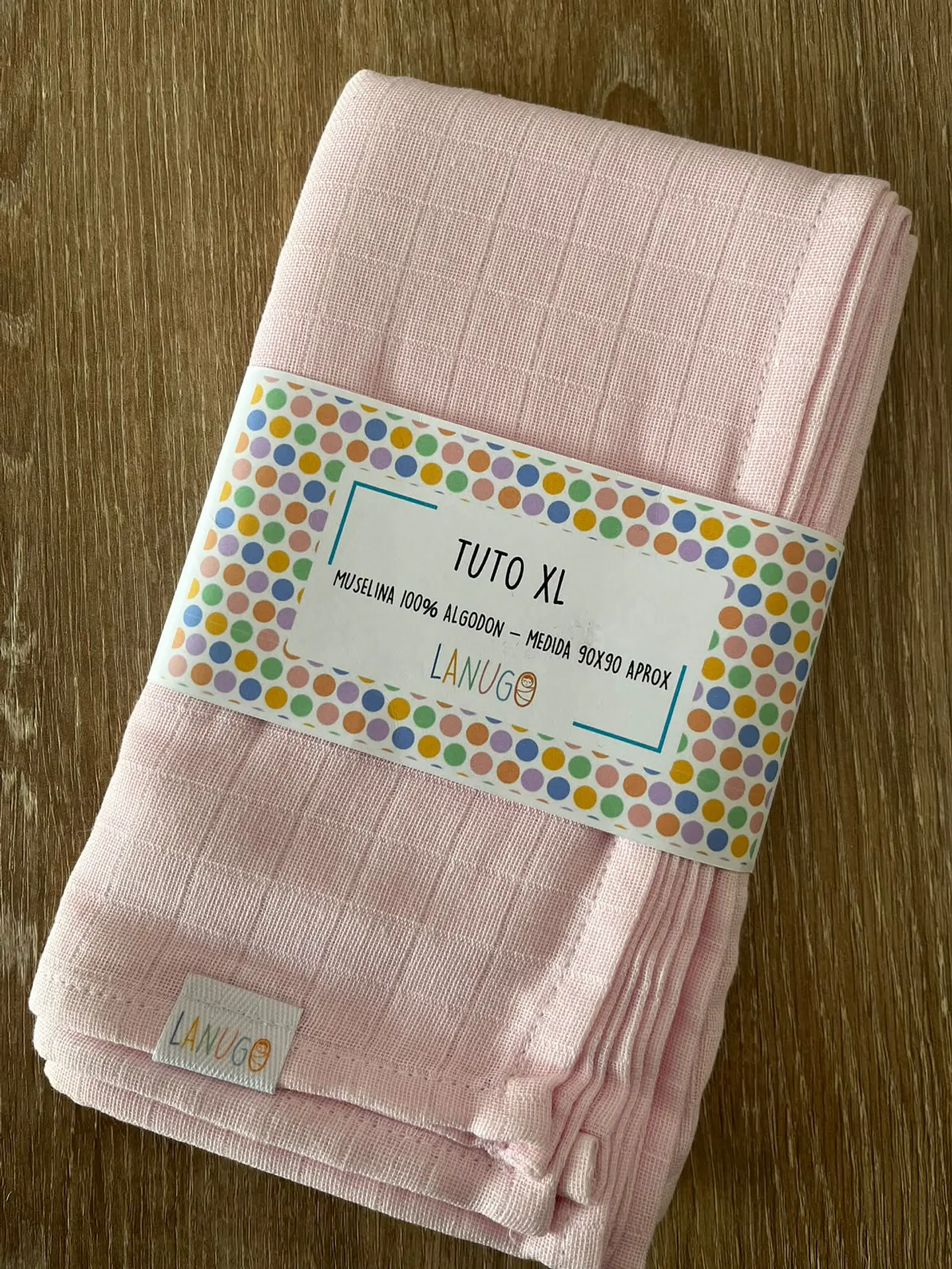 Muselina xl rosado 1