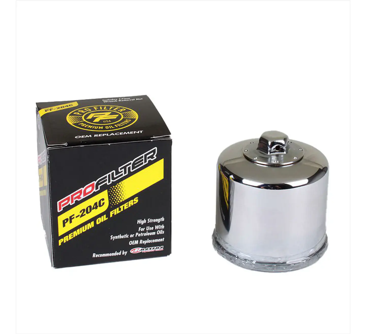 Filtro Pro Filter PF-204c (HONDA - YAMAHA - KAWASAKI - SUZUKI - TRIUMPH) R3. MT-03,JX, R6 1