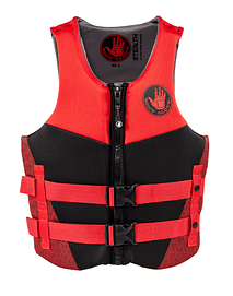 CHALECO SALVAVIDA BODY GLOVE STEALTH BLK/RED 