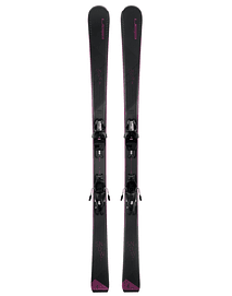 ELAN SKI SNOW BLACK CON FIJACION (ENTREGA INMEDIATA)