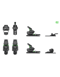 ELAN FIJACION ATTACK HYBRID 14 PT/MN W/O GREEN (ENTREGA MAYO 2026)