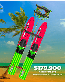 AIRHEAD SKI NIÑO WATERMELON 120 