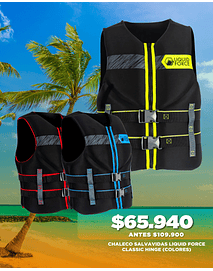 CHALECO SALVAVIDAS LIQUID FORCE CLASSIC HINGE  