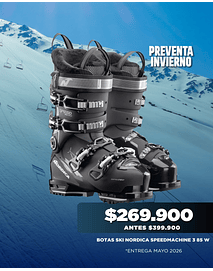 NORDICA BOTA SPEEDMACHINE 3 85 W ( ENTREGA MAYO 2026 )