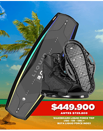 WAKE LIQUIDFORCE TRIP + BOTA INDEX