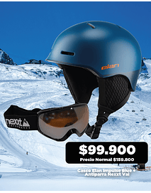 ELAN CASCO IMPULSE BLUE + ANTIPARRA NEXXT  VAL ( ENTREGA MAYO 2026 )