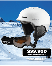 ELAN CASCO IMPULSE WHITE + ANTIPARRA NEXXT  VAL ( ENTREGA MAYO 2026 )
