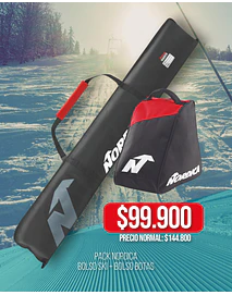 PROMO CYBER!!! Bolso Nordica Ski Lite + Bolso Nordica Botas Lite