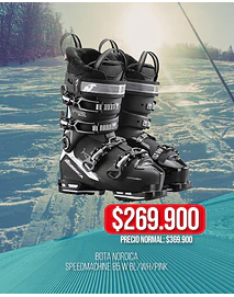 PROMO CYBER!!! NORDICA BOTA SPEEDMACHINE 3 85 W BL/WH/PINK