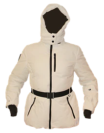 PARKA MUJER RAFTON BELT WHT
