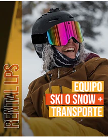 TRANSPORTE + EQUIPO SKI O SNOWBOARD