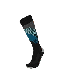 CALCETA NORDICA UNLIMITED Nero / Blu Lichene