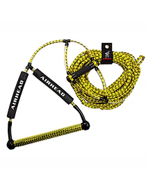 AIRHEAD WAKEBOARD ROPE WITH PHAT GRIP – YELLOW (ENTREGA NOVIEMBRE 2026)