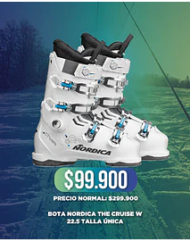 IMPERDIBLE CYBER!!! NORDICA BOTA THE CRUISE W 