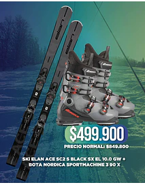 CYBERMONDAY ACE SC2 BLK + BOTA NORDICA SPORTMACHINE 3 90 X (ENTREGA MARZO 2027)