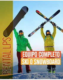 EQUIPO SKI O SNOWBOARD 