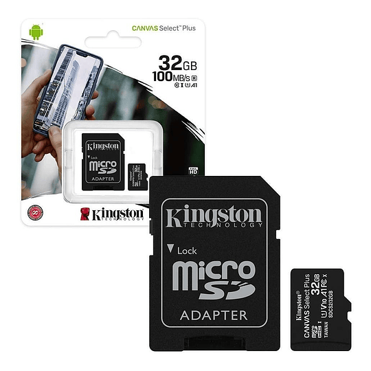 Disparo Lesionarse pasar por alto Memoria MicroSD Kingston 100Mb/s Clase 10 Canvas