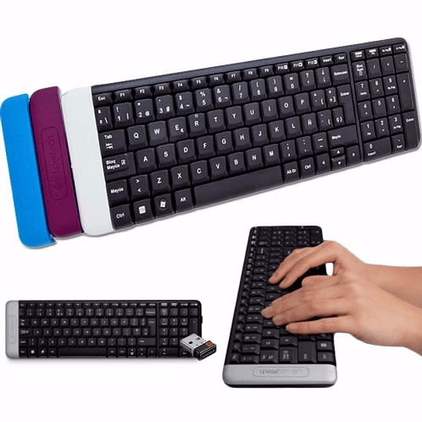 Teclado inlámbrico logitech k230  1