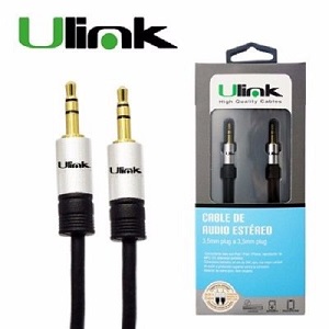 ISTUFF CABLE AUDIO AUX PLUG 3.5 A 3.5 MM STEREO 1.8M