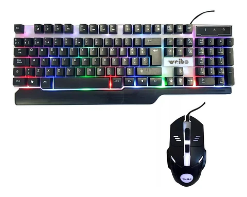 Kit Teclado Gaming + Mouse 