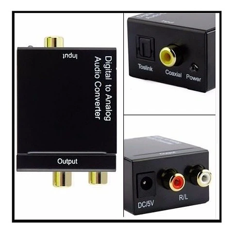 Conversor de Audio digital a 2RCA 
