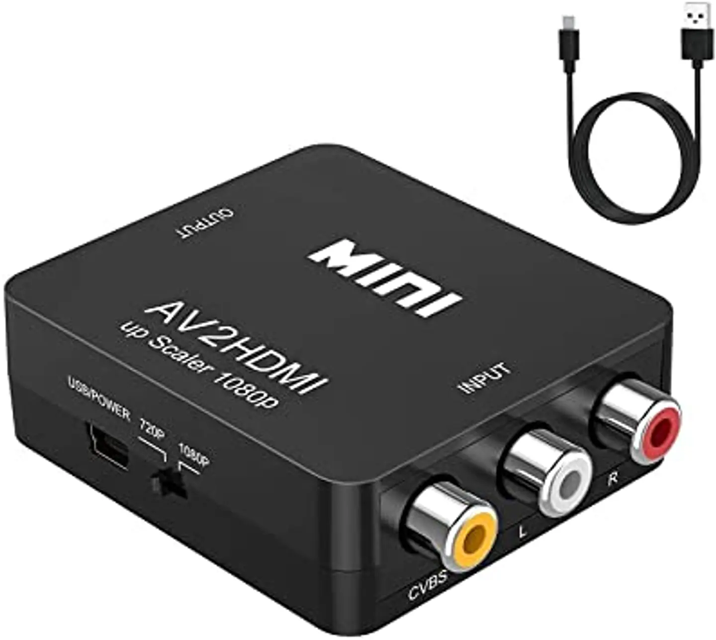 Adaptador RCA/AV a HDMI  1