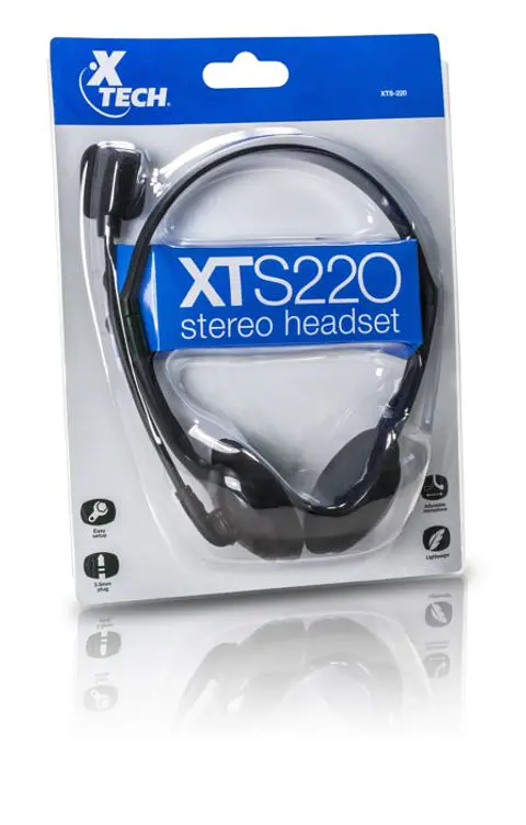 Audífonos con micrófono 2 Jack 3.5mm XTS220