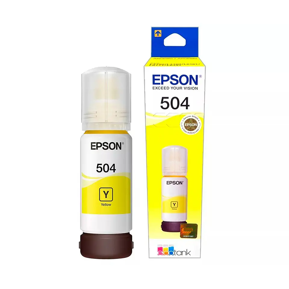 Botella Tinta Epson 504 4