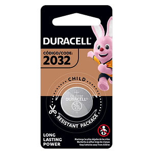 Pila Duracell CR2032 Tipo Botón