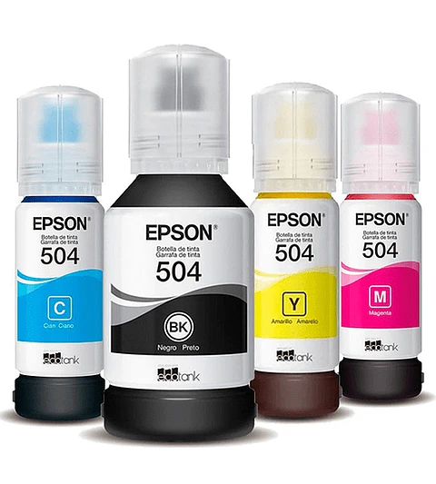 Botella Tinta Epson 504