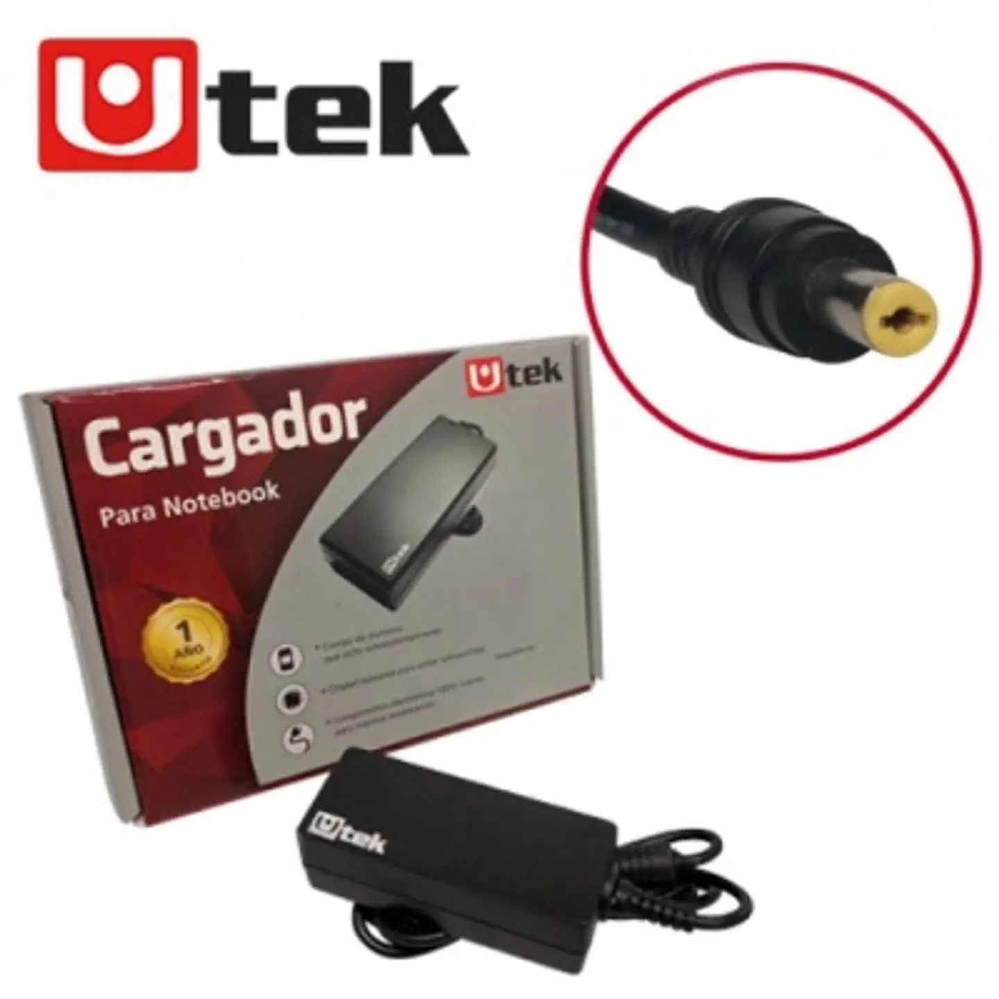 Cargador Notebook Acer 19V - 3.42A - 65W Utek 1