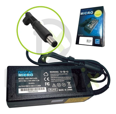 Cargador Alternativo HP Pin Central 18.5v X 3.5A 