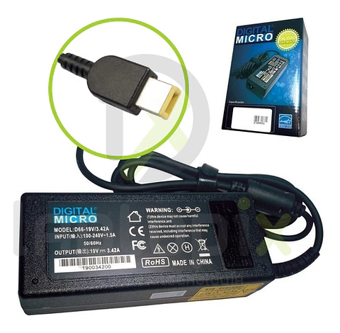 Cargador Lenovo Alternativo 20v-3,25a