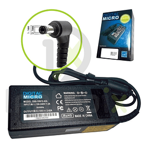 Cargador PackardBell/Toshiba 19v-3,42a 