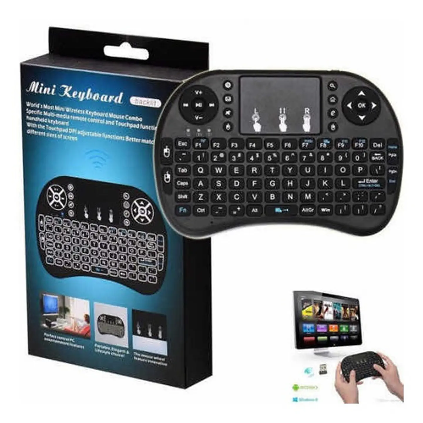 Mini Teclado para Smart TV 3