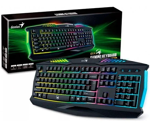 TECLADO GAMER GENIUS GX SCORPION K220 RETROILUMINADO LED