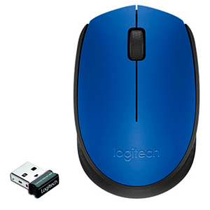 MOUSE INALAMBRICO LOGITECH M170 AZUL