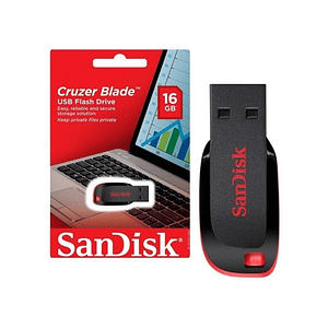 Pendrive 16GB SanDisk CruzerBlade 