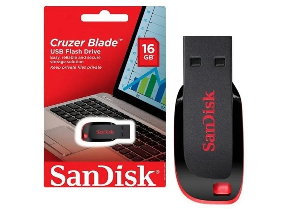 Pendrive 16GB SanDisk CruzerBlade  1