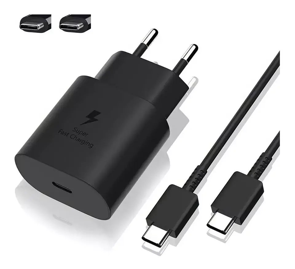 Cargador travel adapter 25w PD Cable tipo C a C 1