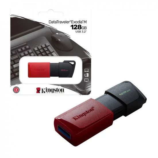 Pendrive Kingston DataTraveler Exodia 128GB USB 3.2
