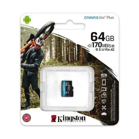 MicroSD Kingston Canvas Go Plus 170MB/S  V30