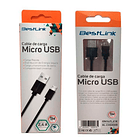 Cable micro USB V8 NEGRO 2