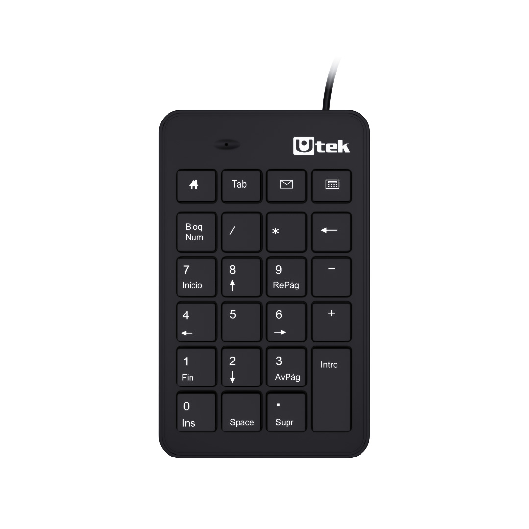 Teclado numérico USB multimedia 23 botones UT-KBN700U