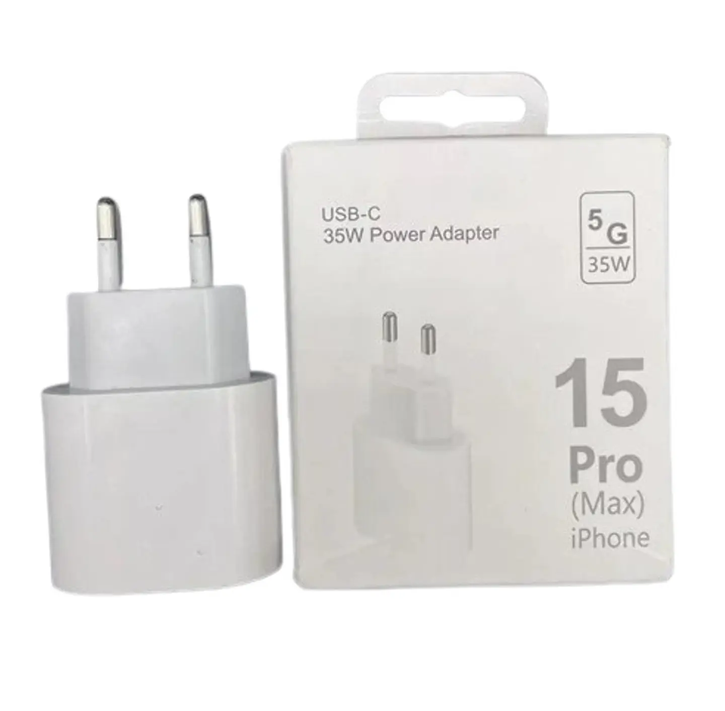 Cargador tipo C iPhone 35w 15 Pro Max Calidad Original 3