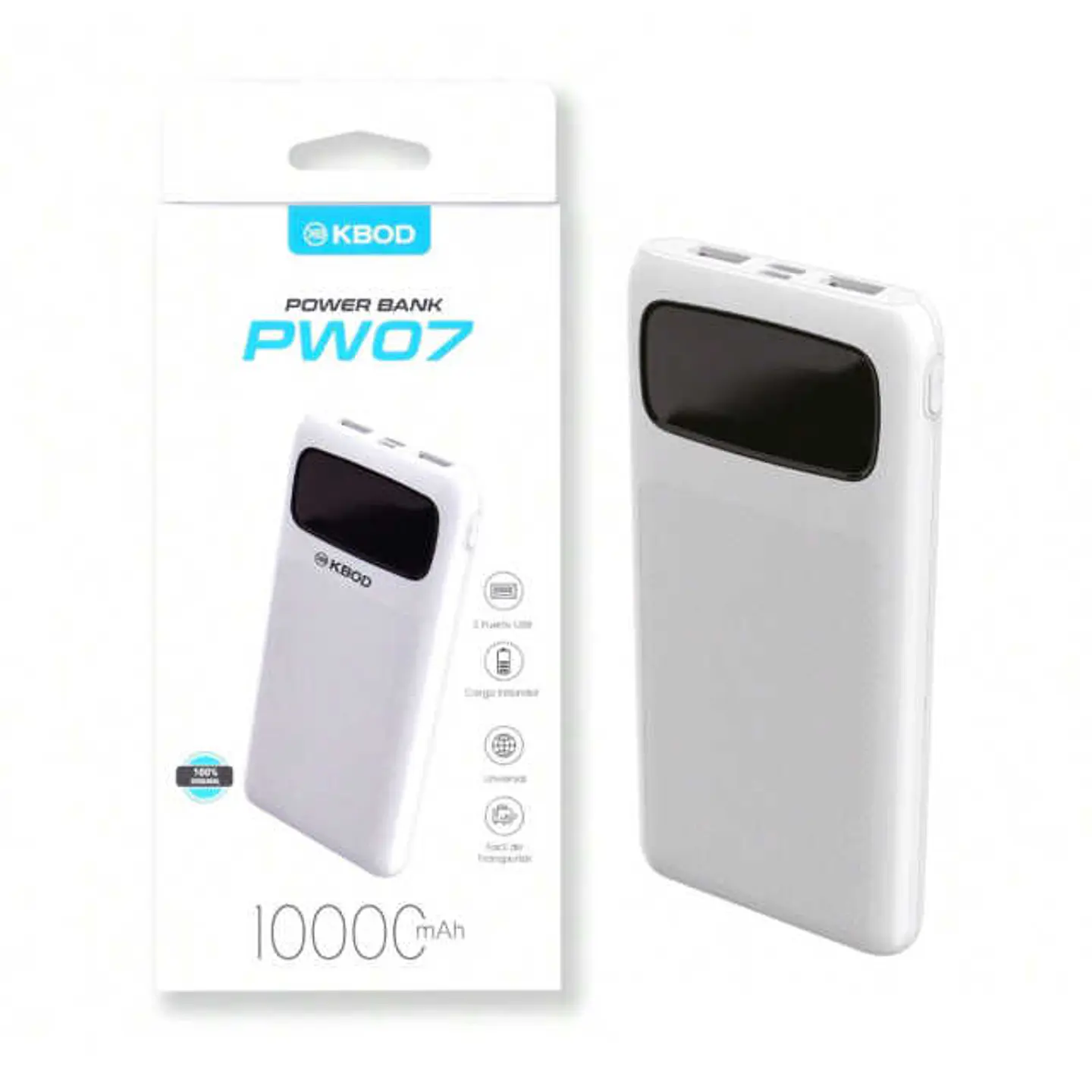 POWER BANK PW07 10.000mAh KBOD 2