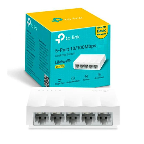 Switch 5 Puertos 10/100 mb LS1005 - TP-Link