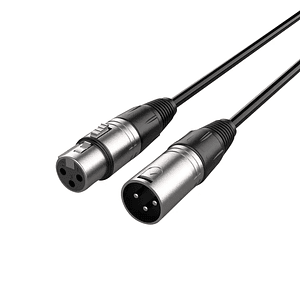 Cable de audio XLR macho hembra